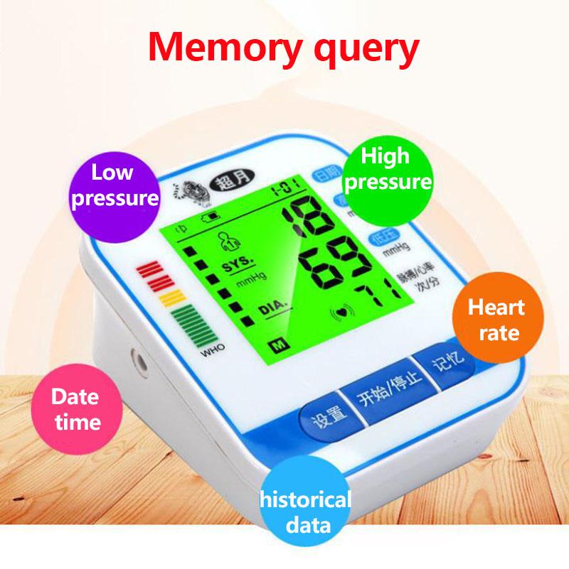 USB Charging Electronics Blood Pressure Meter Sphygmomanometer Upper Arm Intelligent Voice Pressure Monitor