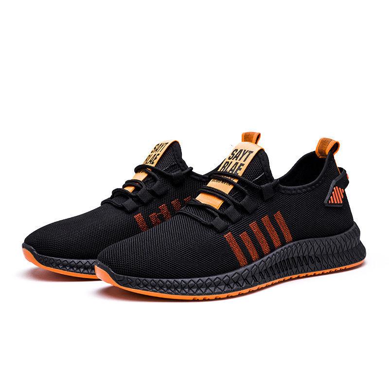 Fall Shallow Mouth Casual Shoes Low-top Running Shoes Trendy Fashion Lightweight and Breathable Sneakers Wear-resistant Flat Old Beijing Cloth Shoes