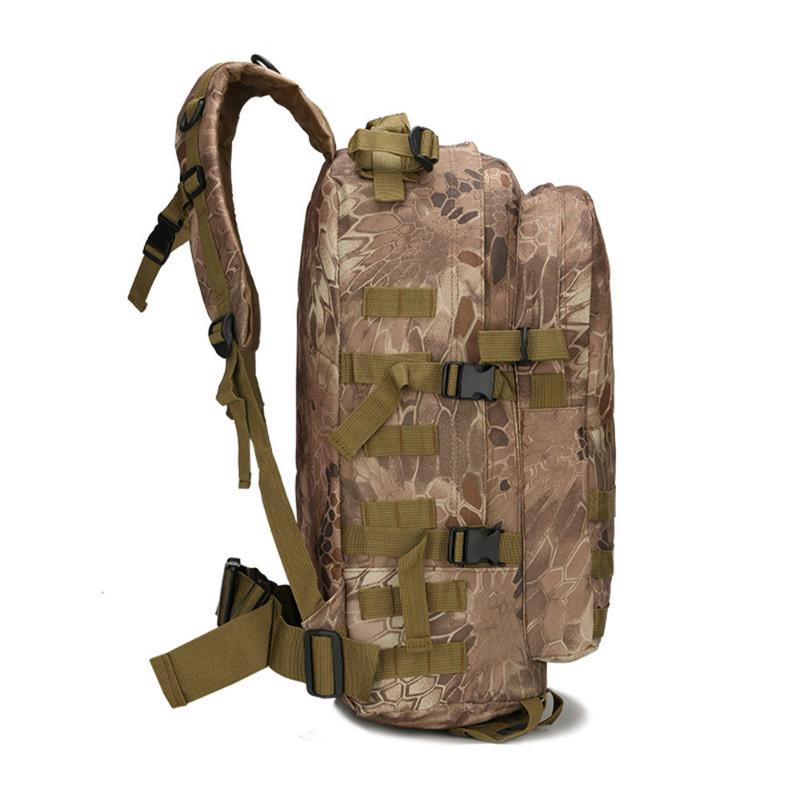 40 Liters Tactical Military Backpack Waterproof Outdoor Hiking Camouflage 3D Backpack