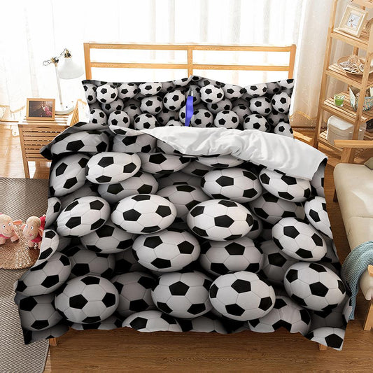 3D Bedding Set Design Duvet Cover Sets King Queen Twin Size Dropshipping ball Game BOY Gife