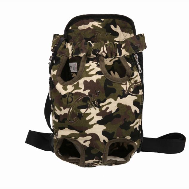 Pet Dog Carrier Backpack Mesh Camouflage Outdoor Travel Products Breathable Shoulder Handle Bags for Small Dog Cats Chihuahua