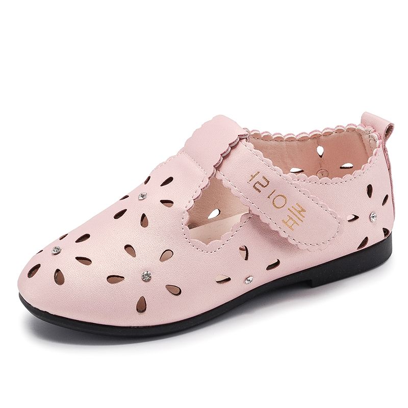 Kids Girls  Children's  hole shoes Single Casual Princess Shoes