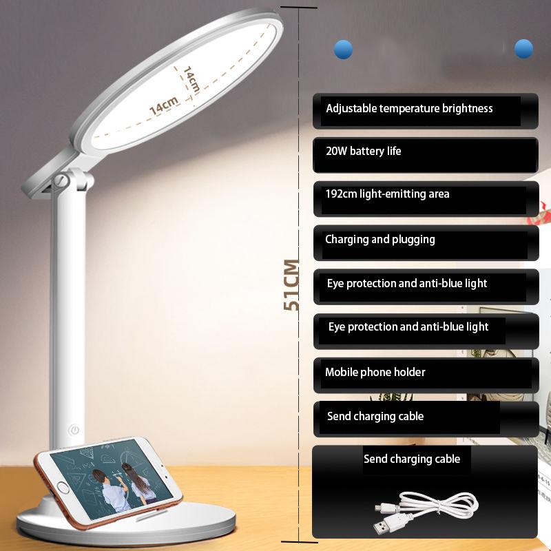 Table Lamp Eye Protection Study Night Light Table Lamp Eye Protection Lamp Dormitory Small Table Lamp Bedroom Bedside Lamp To Protect Eyesight