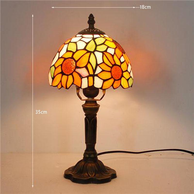 Table Lamp Mediterranean Style Bedside Lamp Decorative Lamps Retro Nostalgic Table Lamp