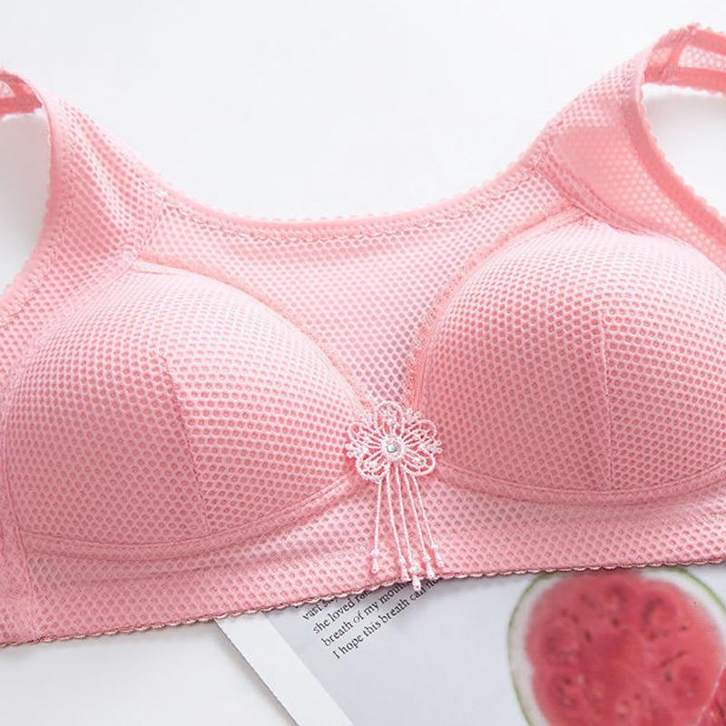 Bra Underwear Women Gather Anti-sagging Bra Thin Vest Type Women's Tube Top Anti-glare No Steel Ring