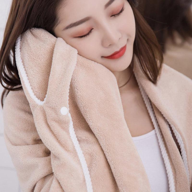 Can Wear Bath Towel Female Sling Bathrobe Bath Skirt Thickened Adult Pure Cotton Skin-friendly Absorbent Gentle Wind