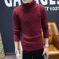 Turtleneck Sweater Men Wool Pullover Mens Sweaters Solid  High Neck Male Sweter Shirt Jumper Casual