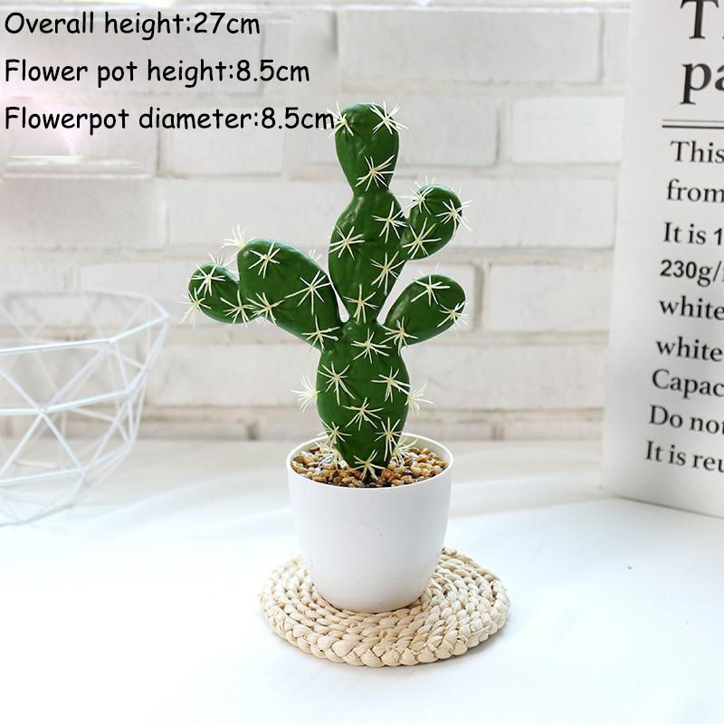 Fake Flower Creative Ornaments Simulation Flower Cactus Bonsai Simulation Succulents Dining Table Living Room Simulation Plant Potted Plants