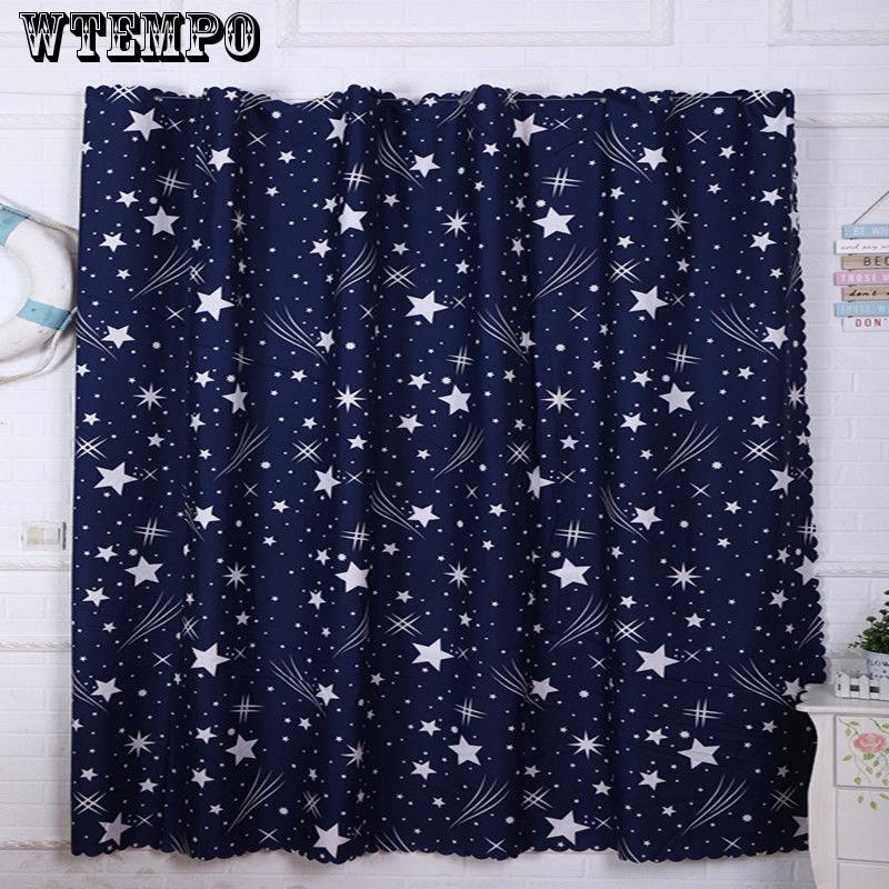 Shading Printed Curtains Living Room Bedroom Finished Cartoon Blackout Curtains