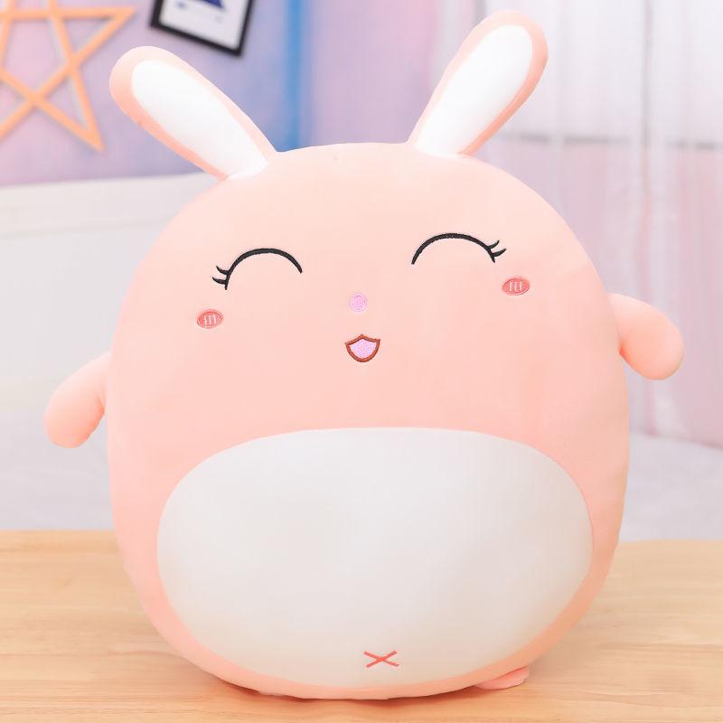 Cute Rabbit Plush Toy Soft Rabbit Pillow Doll Lovely Kids Plush Birthday Gift Baby Sleeping Throw Pillow Gifts