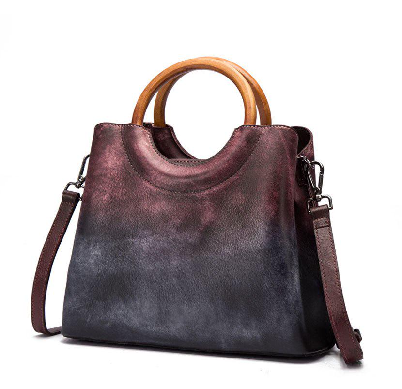 New Fashion Genuine Leather Bags Women First Layer Of Cowhide Handbag Shoulder Bags Elegant Women Cr