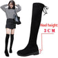 Autumn and Winter Casual Boots Women's High-heeled Stretch Wild Boots Women's Snow Boots