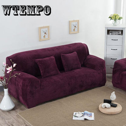 Thick Plush Sofa Cover All-inclusive Dustproof Sofa Cover Slip Simple Sofa Cushion Full Cover