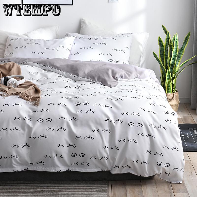 Bedding Set High Quality Butterfly Print Designed Duvet Covers Queen King Size Bedclothes