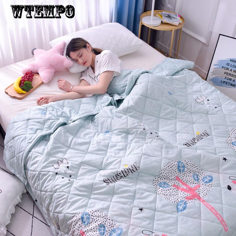 Quilted Dormitory Home Bedding Fashion Summer Air Conditioning Was Comfortably Thin In Summer