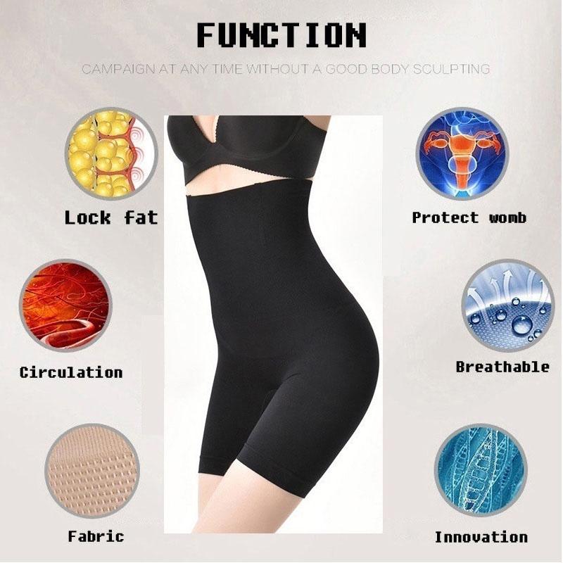 Women Shapewear High Waist Shaping Panties Breathable Body Shaper Slimming Tummy Underwear panty shapers