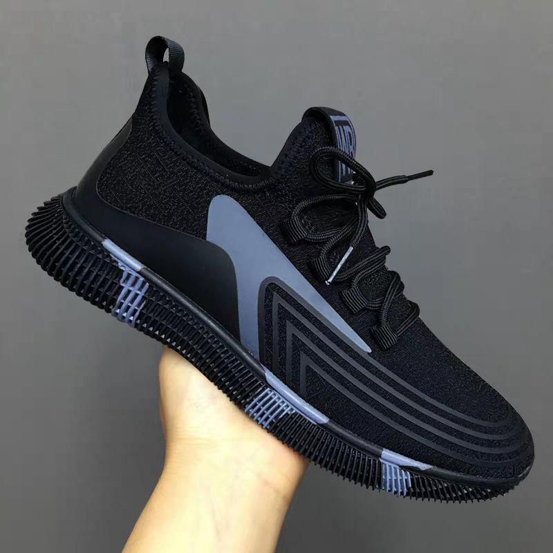 Men's Casual Clearance Shoes Mesh Breathable Soft Sole Sneakers Korean Fashion Non-slip Running Shoes