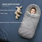 Baby Sleeping Bag Autumn and Winter Holding Quilt Plush Thickened Coral Plush Cotton Children's Newborn Go Out Anti Kick Quilt Dual Purpose