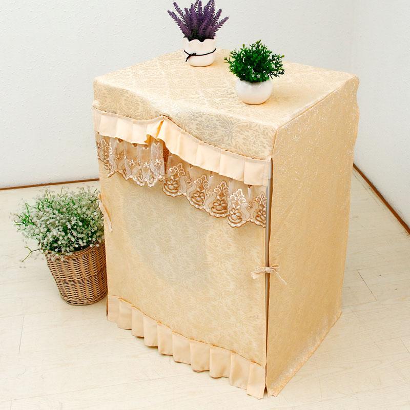 Washing Machine Cover Thickened Sunscreen Dust Cover Zipper Washing Machine Cover