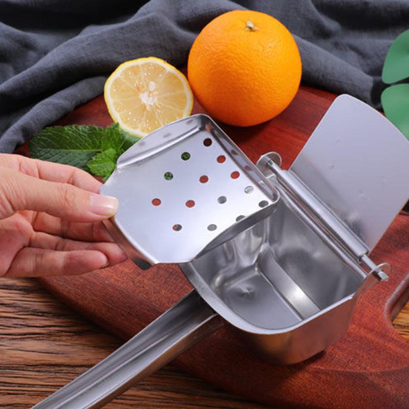 Manual Juice Squeezer Stainless Steel 304 Hand Pressure Orange Juicer Pomegranate Lemon Squeezer Kitchen Accessories