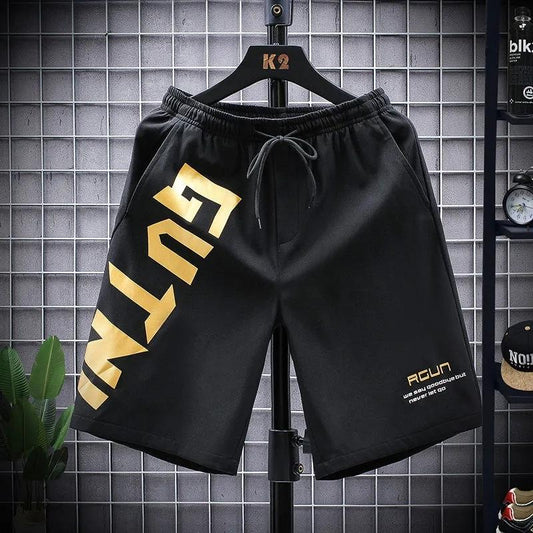 Men's Shorts Summer Beach Pants Men's Loose Large Size Casual Sports Shorts Men's Five-point Pants Big Pants Trend