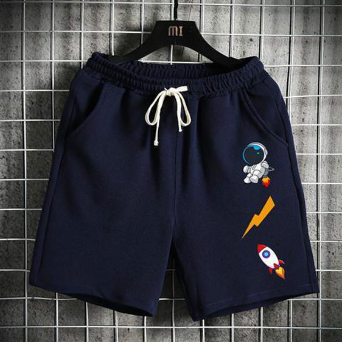 Men's Shorts Summer Big Pants Beach Basketball Pants Sports Five-point Pants