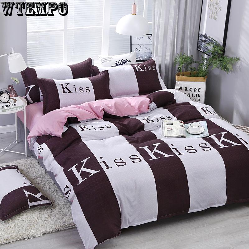 Solid color Easy to use Fleece fabric Bedding Set Duvet cover,Bed sheet set,pillowcase