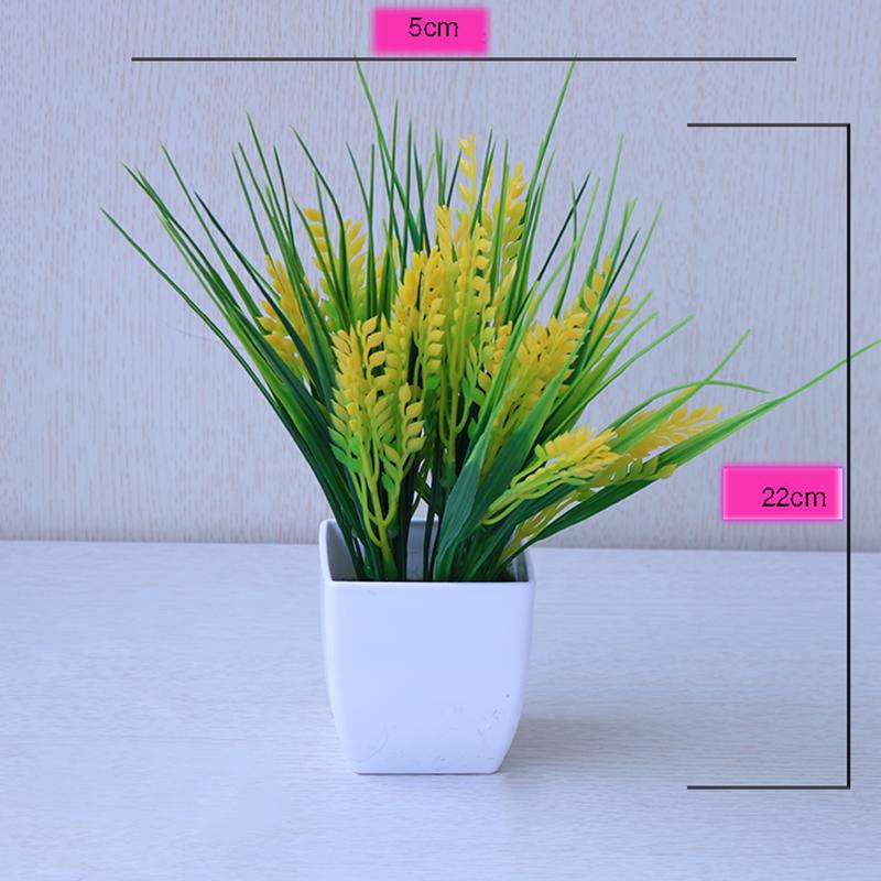 Creative Home Flower Arrangement Small Potted Ornaments Artificial Flowers Simulation Flower Set Living Room Bedroom Decorations