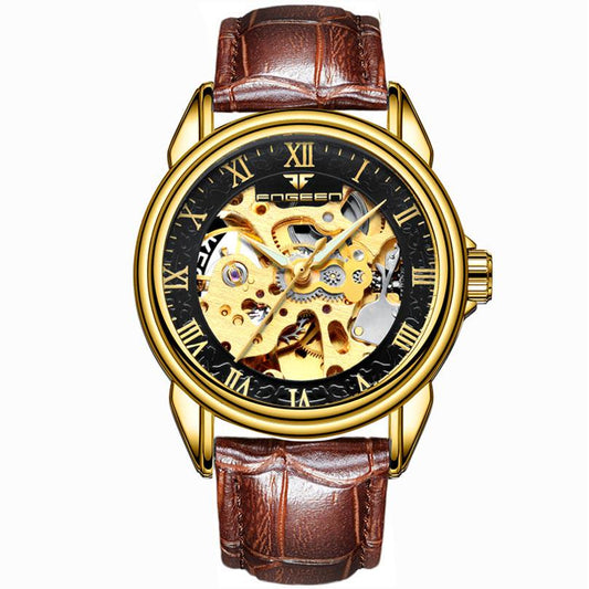 Top Brand Luxury Men Mechanical Watches Famous Design Automatic Watch Fashion Male Clock