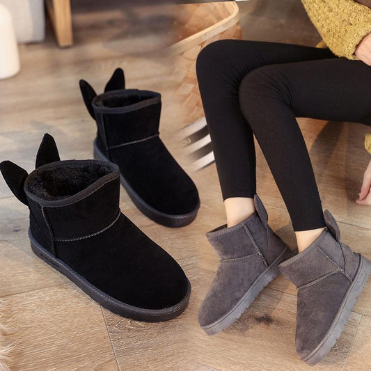 Cold protection Non-slip shoes Keep warm Cotton shoes Outdoor Casual shoes Woman shoes Winter