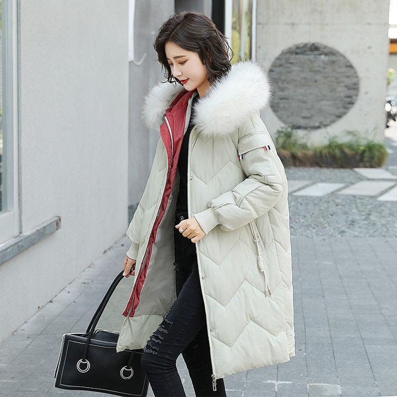 Women's New Coat Coat Loose Thick Padded Coat Mid-length Student Down Padded Coat Women