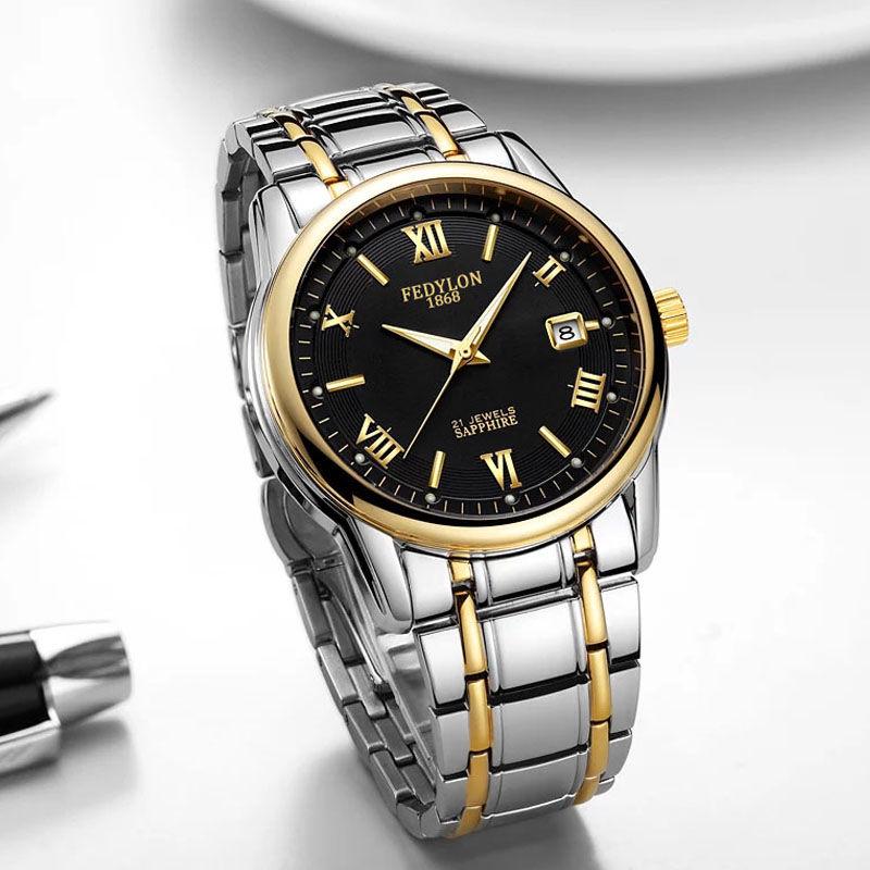 Automatic Machinery Skeleton Mens Watches Luxury Fashion Business Watch Men Sport Waterproof Clock