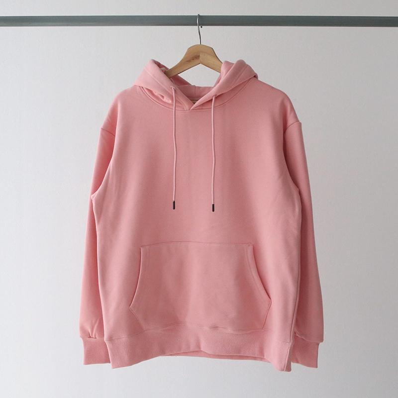 2021 Basic Hoodies for Women Leisure Female Autumn Solid Colour Casual SweatshirtHip Pop Tops