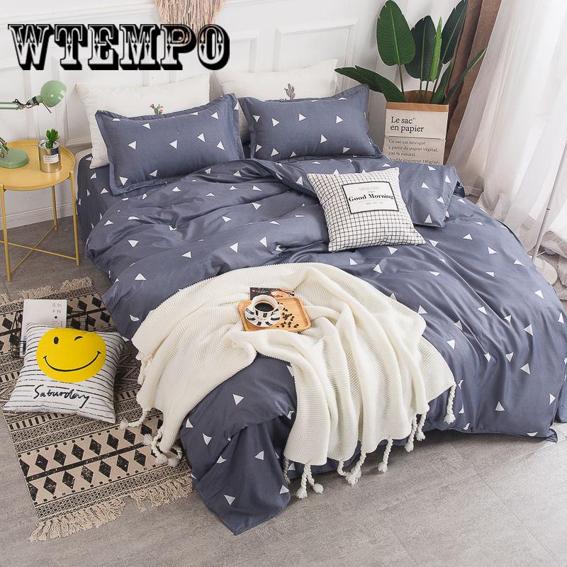 Home Textile Cartoon Kids Bed Linens Duvet Cover Pillowcase Boy Kid Teen Girl Bedding Sets