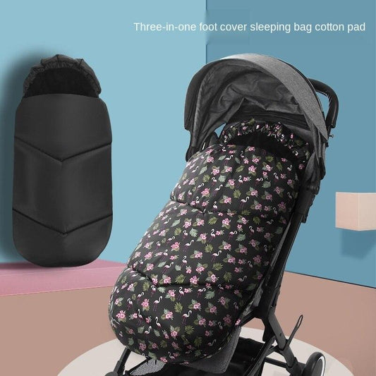 Baby Trolley Sleeping Bag Winter Warm Sleepsack Windproof Stroller Cover Newborn Children Sleep Sack Footmuff Cotton Cushion