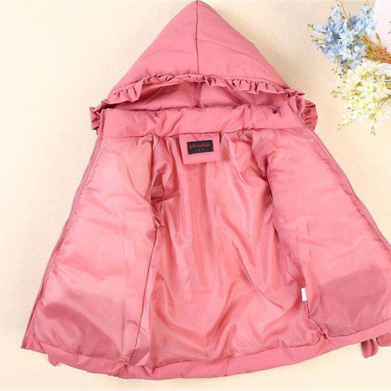 Baby Girls Jacket Winter Cotton Coat Children's Clothing Jacket Down Jacket Cute Baby Clothes