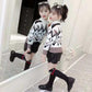 Autumn and Winter Thick Sweater Girl Slim Long-sleeved Bottoming Blouse Children's Sweater