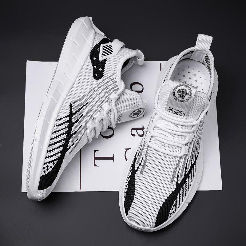 2020 Spring Men's Shoes Casual Board Shoes Korean Version of The Trend of Sports Running Wild Breathable Mesh Summer Shoes