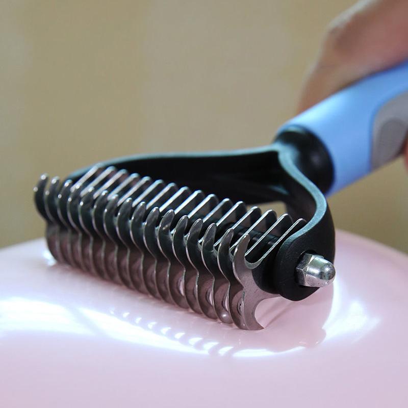 Clean Knot Comb Long Hair Combing Artifact Dog Comb Pet Dogs Cats Grooming Comb Cat Bichon Pet Supplies Teddy Comb Fluffy Pets Matted Hair Remover