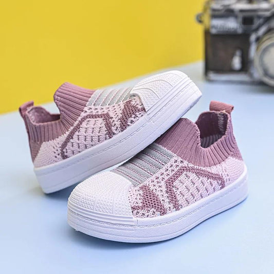 Children's Mesh Breathable Sneakers Summer Boots Boys and Girls Soft Sole