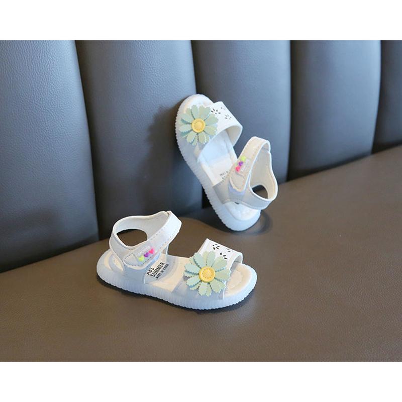 Girls Sandals Princess Shoes Little Princess Summer Baby Sandals Female Toddler Shoes Soft Sole Little Girl Sandals Baby Sandals