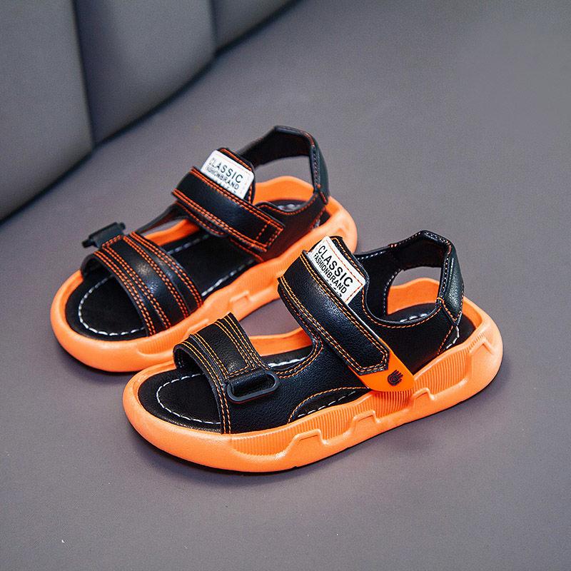 Boys and Girls Sandals Summer Children’s Beach Sandals Big Children’s Soft-soled Baby Shoes  Sports Sandals  Lightweight  Breathable