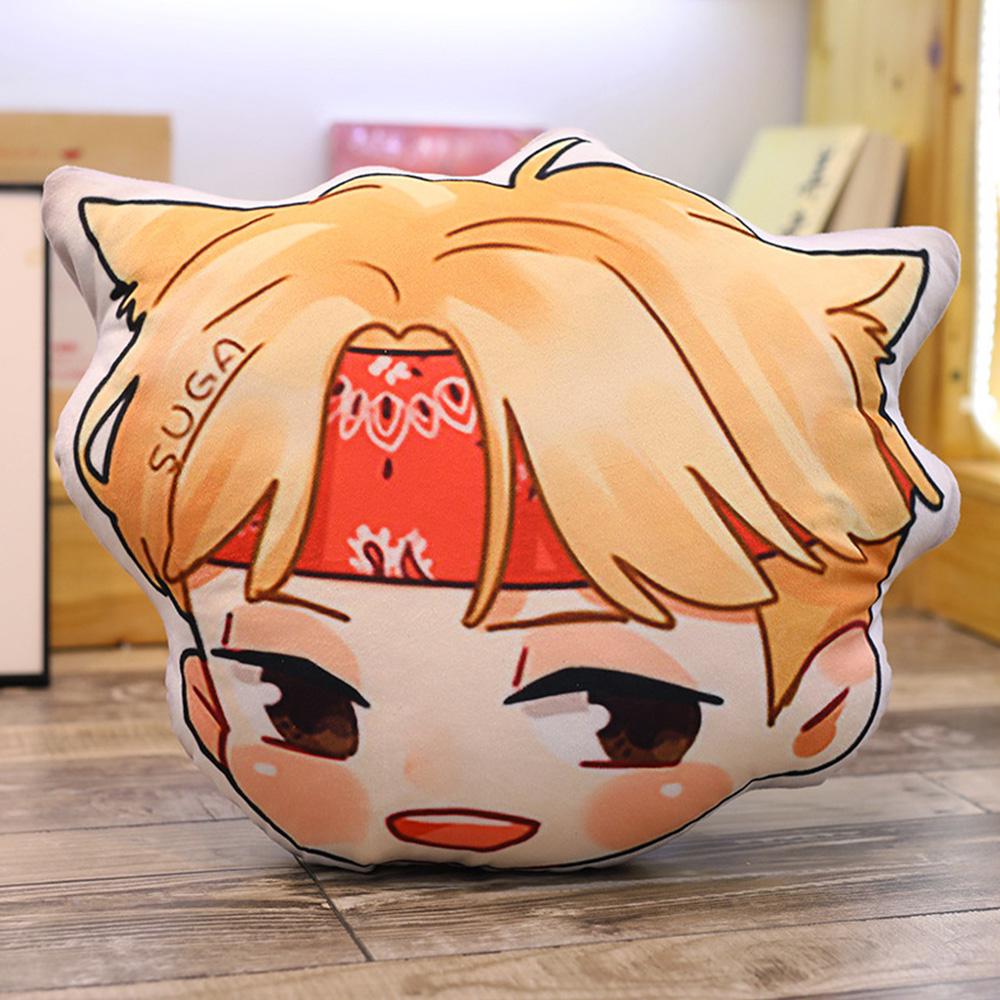 Bangtan Boys Pillow BTS K-Pop Pillowcase Furniture Decoration Face Yourself Cushion Pillow Throw