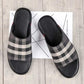 Men Can Wear Slippers Summer One-word Sandals and Slippers Leather Sandals Non-slip Beach Shoes Leisure Walking Shoes