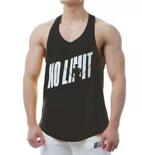 New Muscle Fitness Sleeveless Quick-drying Vest Men's Running Training Basketball Fitness Sports Leisure Shirt