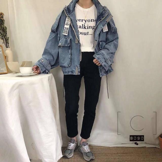 2019 Women Basic Coat Denim Jacket Women Jeans Jacket Women Denim CoatS Loose Casual Outwear