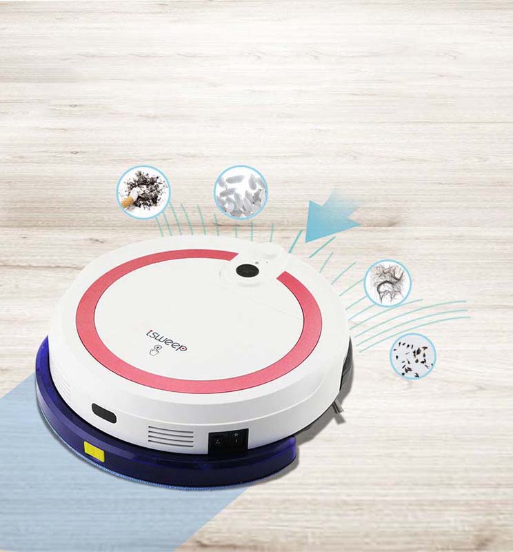 Ultra-thin Sweeping Robot Automatic Charging with Water Tank Smart Household Sweeping and Wiping Multifunctional Vacuum Cleaner