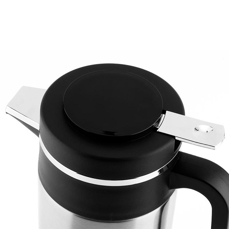 1000ml Stainless Steel Car Electric Heating Kettle Temperature Control Kettle Coffee Tea Water Heating Cup