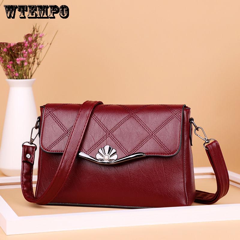 Fashion Ladies Bag Fashion Messenger Bag Soft Leather Bag Cosmetic Bag Shoulder Bag