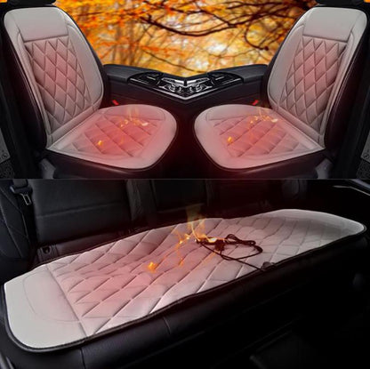 24V Five-piece Car Heating Cushion Electric Heating Cushion Winter Heater Seat Heater Cigarette Lighter Head